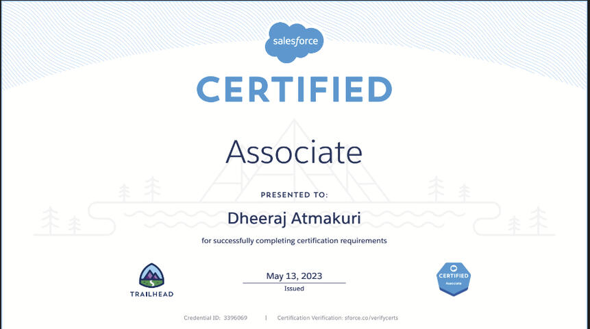 Salesforce Certified Associate