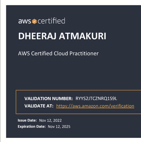 AWS Certified Cloud Practitioner